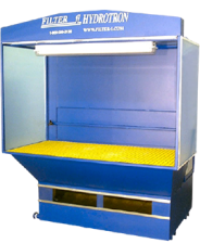 Hydrotron DHYD Mark II - Wet Collector Downdraft Table